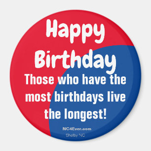 Herzlichen Glückwunsch zum Geburtstag Kühlschrank  Magnet