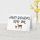 Herzlichen Glückwunsch zum Geburtstag, liebe Karte (Gelbe Blume)