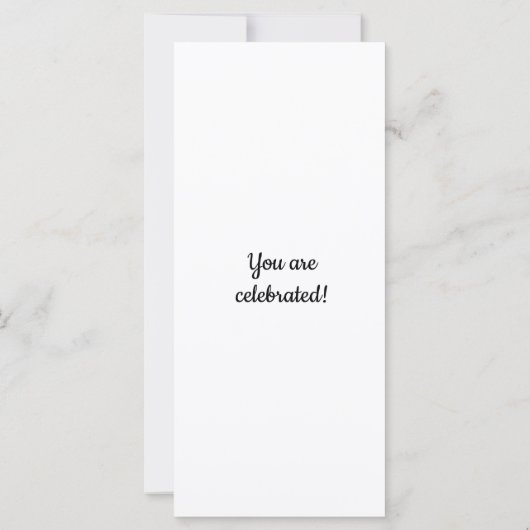 Herzlichen Glückwunsch zum Geburtstag Linda Karte (Rückseite)