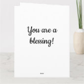 Herzlichen Glückwunsch zum Geburtstag Linda Karte (Rückseite)