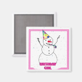 Herzlichen Glückwunsch zum Geburtstag! Magnet (Vorderseite/Rückseite)