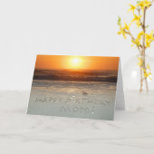 Herzlichen Glückwunsch zum Geburtstag, Mama! Karte (Gelbe Blume)