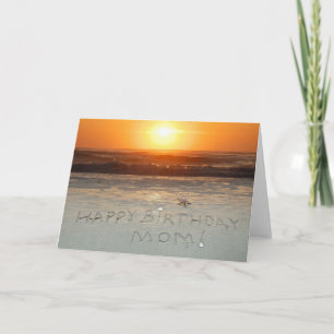 Herzlichen Glückwunsch zum Geburtstag, Mama! Karte