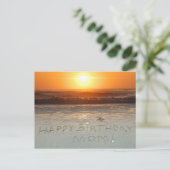 Herzlichen Glückwunsch zum Geburtstag, Mama! Postkarte (Stehend Vorderseite)