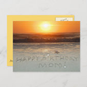 Herzlichen Glückwunsch zum Geburtstag, Mama! Postkarte (Vorne/Hinten)