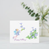Herzlichen Glückwunsch zum Geburtstag! Märchen und Postkarte (Stehend Vorderseite)