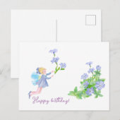 Herzlichen Glückwunsch zum Geburtstag! Märchen und Postkarte (Vorne/Hinten)