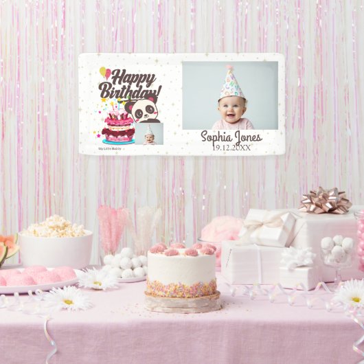Herzlichen Glückwunsch zum Geburtstag, mein Baby - Banner (Party)