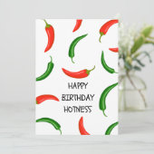 Herzlichen Glückwunsch zum Geburtstag meiner Hot L Einladung (Stehend Vorderseite)