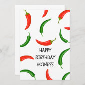 Herzlichen Glückwunsch zum Geburtstag meiner Hot L Einladung (Vorne/Hinten)