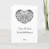 Herzlichen Glückwunsch zum Geburtstag meiner Schwe Karte (Rückseite)