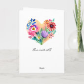 Herzlichen Glückwunsch zum Geburtstag meiner süßen Karte (Rückseite)