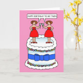 Herzlichen Glückwunsch zum Geburtstag meiner zweik Karte (Gelbe Blume)