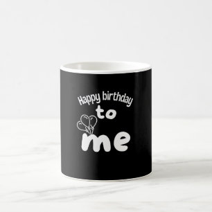 Herzlichen Glückwunsch zum Geburtstag mit Ballons Kaffeetasse