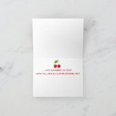 Herzlichen Glückwunsch zum Geburtstag mit einem Ch Karte (Innenseite)