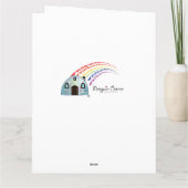 Herzlichen Glückwunsch zum Geburtstag mit Flugzeug Karte (Rückseite)