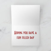 Herzlichen Glückwunsch zum Geburtstag mit Klaviere Karte (Innenseite)