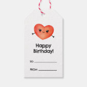 Herzlichen Glückwunsch zum Geburtstag mit niedlich Geschenkanhänger (Vorderseite)