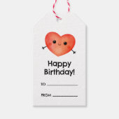 Herzlichen Glückwunsch zum Geburtstag mit niedlich Geschenkanhänger (Vorderseite)