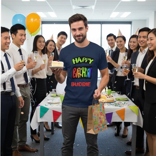 Herzlichen Glückwunsch zum Geburtstag mit Personal T-Shirt