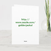 Herzlichen Glückwunsch zum Geburtstag mit Sonnenbl Karte (Rückseite)