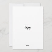 Herzlichen Glückwunsch zum Geburtstag Nancy Feiertagskarte (Rückseite)