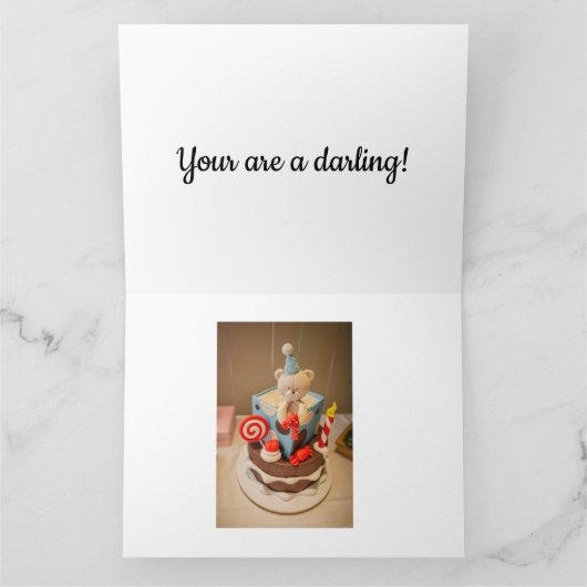 Herzlichen Glückwunsch zum Geburtstag Nancy Karte (Innenseite)