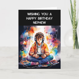 Herzlichen Glückwunsch zum Geburtstag Nephew | Gam Karte
