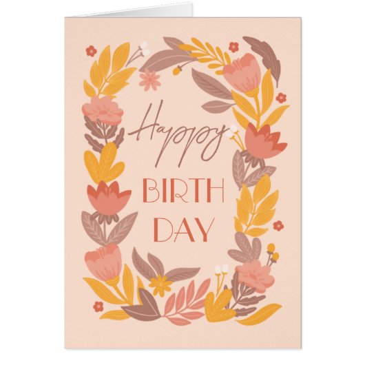 Herzlichen Glückwunsch zum Geburtstag. Niedlich ro (Vorne)