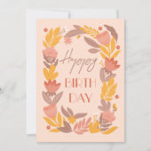 Herzlichen Glückwunsch zum Geburtstag. Niedlich ro (Vorderseite)