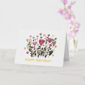 Herzlichen Glückwunsch zum Geburtstag Niedliche Re (Orchidee)