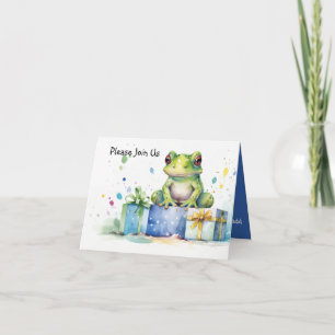 Herzlichen Glückwunsch zum Geburtstag Niedlicher G Einladung