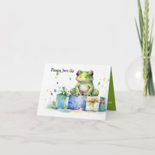 Herzlichen Glückwunsch zum Geburtstag Niedlicher G Einladung