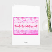 Herzlichen Glückwunsch zum Geburtstag, Niedlicher  Karte (Rückseite)