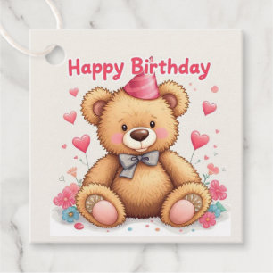 Herzlichen Glückwunsch zum Geburtstag Niedlicher T Geschenkanhänger
