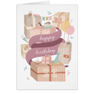 Herzlichen Glückwunsch zum Geburtstag. Niedliches