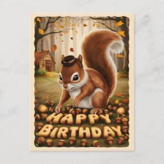 Herzlichen Glückwunsch zum Geburtstag Niedliches V Postkarte