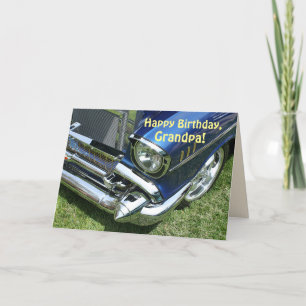"Herzlichen Glückwunsch zum Geburtstag, Opa" Karte