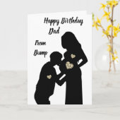 Herzlichen Glückwunsch zum Geburtstag Papa aus dem Karte (Gelbe Blume)