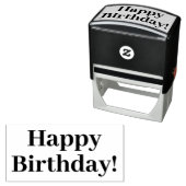 Herzlichen Glückwunsch zum Geburtstag! Permastempel (Beispiel)