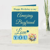 Herzlichen Glückwunsch zum Geburtstag phantastisch Karte (Vorderseite)