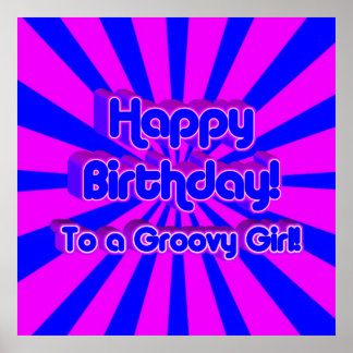Herzlichen Glückwunsch zum Geburtstag! Poster
