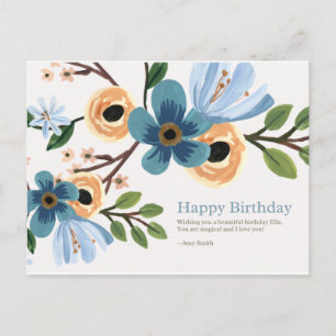 Herzlichen Glückwunsch zum Geburtstag Postkarte