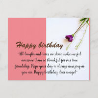 Herzlichen Glückwunsch zum Geburtstag