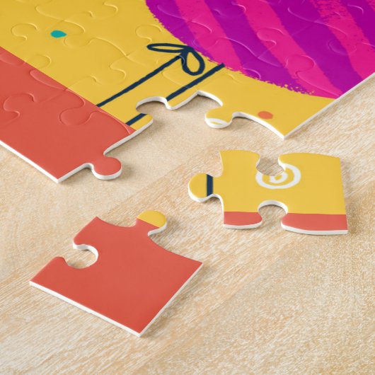 Herzlichen Glückwunsch zum Geburtstag! Puzzle (Seite)