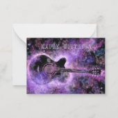 Herzlichen Glückwunsch zum Geburtstag - Romantisch Mitteilungskarte (Rückseite)