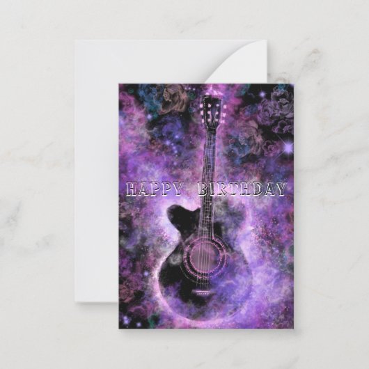 Herzlichen Glückwunsch zum Geburtstag - Romantisch Mitteilungskarte (Vorderseite)