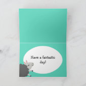 Herzlichen Glückwunsch zum Geburtstag! Schafkarte Karte (Innenseite)