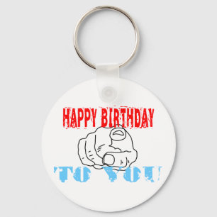 Herzlichen Glückwunsch zum Geburtstag! Schlüsselanhänger
