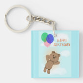 Herzlichen Glückwunsch zum Geburtstag Schlüsselanhänger (Vorderseite)